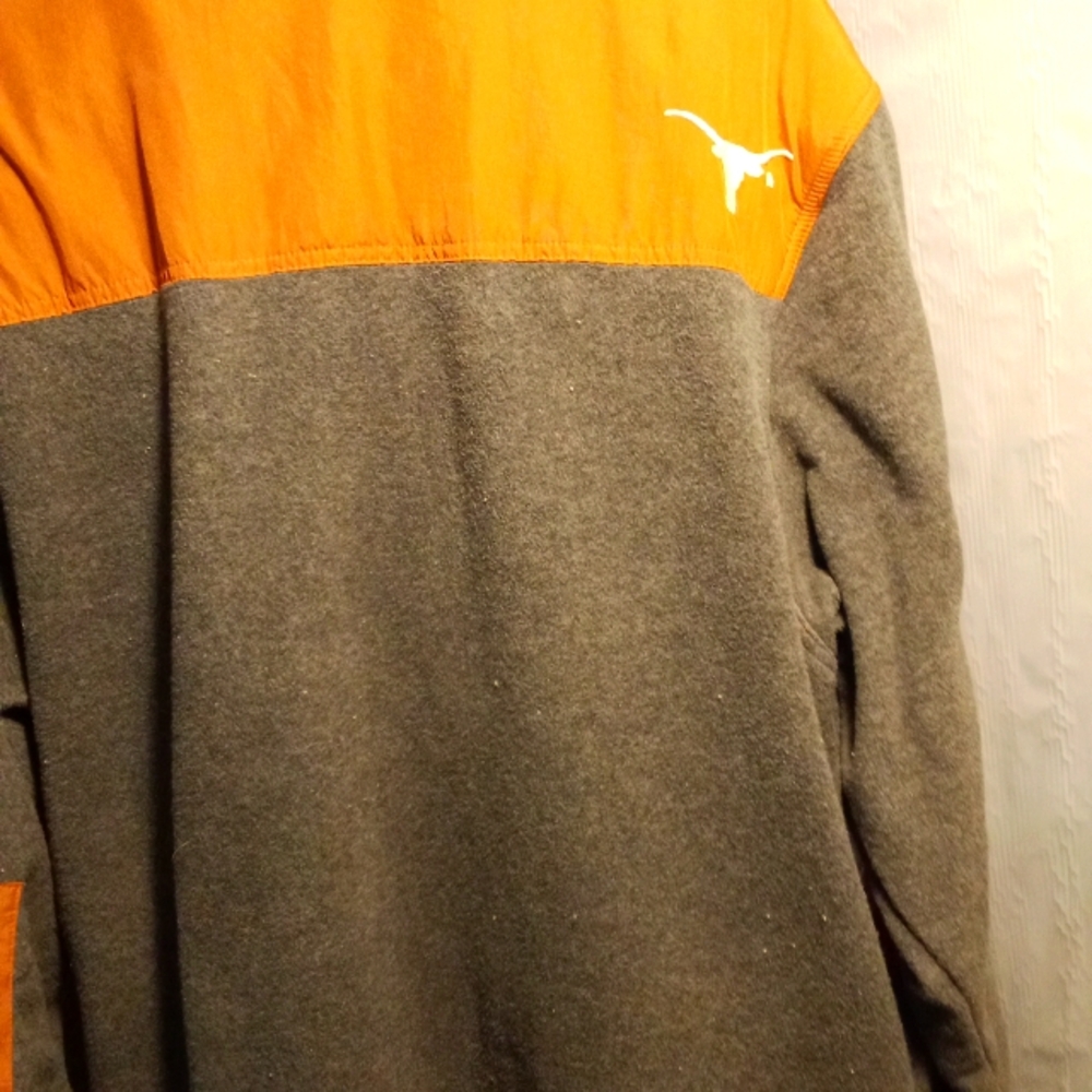 Texas Longhorn Fleece jacket Heisman brand (see tag)